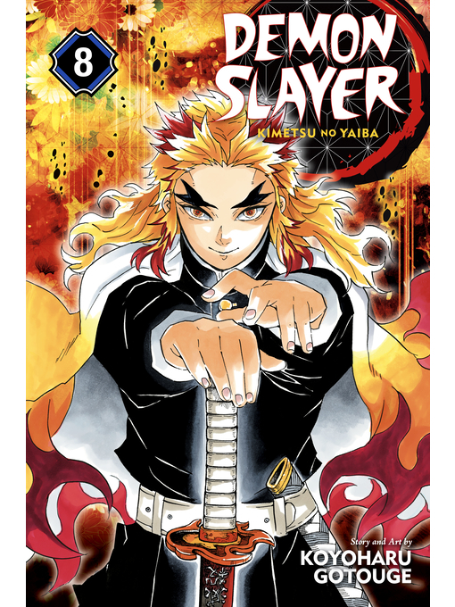 Cover of Demon Slayer: Kimetsu no Yaiba, Volume 8